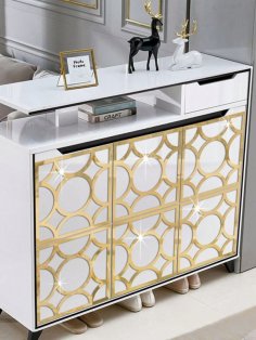 Mobilya Yenileme için Lazer Kesim Akrilik Ayna Etiketi