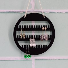 Lazer Kesim Asılı Takı Organizeri Duvar Takı Tutucu