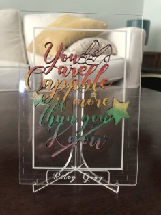 Lazer Kesim Resim Standı