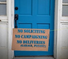 Lazer Kesim Rahatsız Etmeyin Tabelası