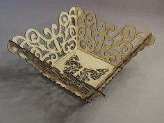 Lazer Kesim Kelebek Sepet