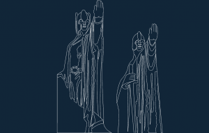 Numenor Sentinelleri dxf dosyası
