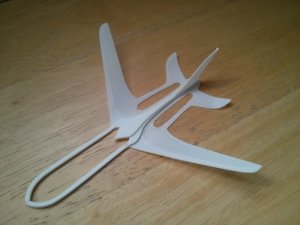 Planör dxf