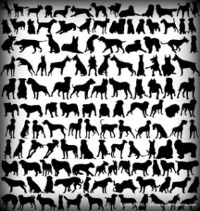 Köpekler dxf dosyası
