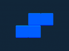 Tetris blok S stl dosyası