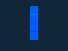Tetris blok I stl dosyası
