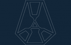 EHO Logo dxf dosyası