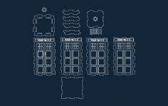 TARDIS Planı dxf dosyası