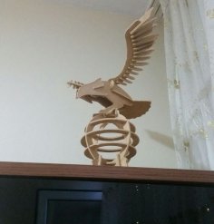 maket kartal Kartal Modeli dxf dosyası