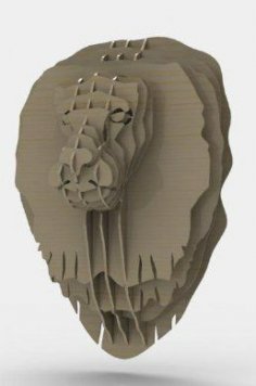Aslan Kafası dxf dosyası