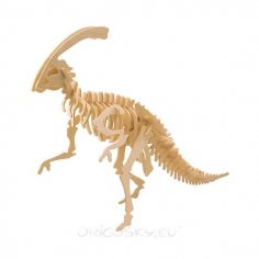 Parasaurolophus 3D Puzzle DXF Dosyası