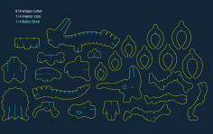 Dinozor 2 dxf dosyası