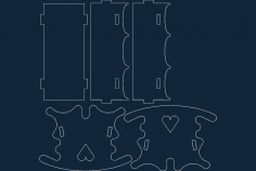 Beşik (Cradle) dxf