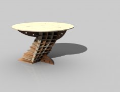 Düz tablo dxf dosyası