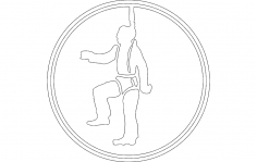 Emniyet Kemeri Giyin dxf dosyası