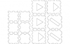Laser Cube 2 Katmanlı Temel dxf dosyası