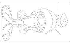 Marvin dxf dosyası