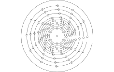 8.5 Cıvata Şablonu dxf Dosyası