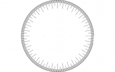 360 tekerlek dxf Dosyası