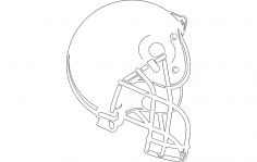 HELMET BOISE SMALL DXF Dosyası