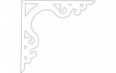 Dekor Köşesi dxf Dosyası