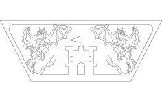 Ejderha Tarafı dxf Dosyası