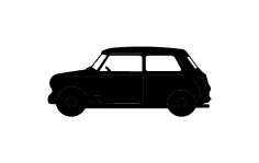 Austin Mini 1 dxf Dosyası