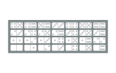 Domino dxf Dosyası