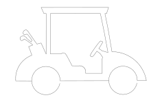 Golf arabası dxf Dosyası