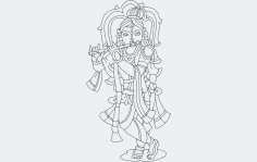 Krishna dxf Dosyası