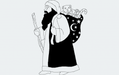 Noel Baba DXF Dosyası