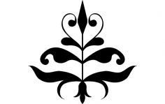 Çiçek dxf Dosyası