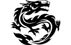 Dragon dxf Dosyası