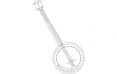 Banjo dxf Dosyası