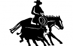 Kovboy Ve Western 14 dxf Dosyası