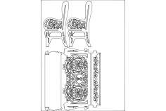 1 Numaralı Banka DXF Dosyası