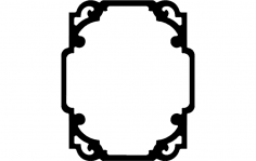 Dekor 3 dxf Dosyası