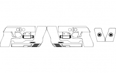 Enot 300 dxf Dosyası