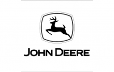 John Deere Logo DXF Dosyası