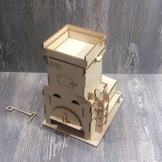 Lazer Kesim Çay Poşeti Dispenseri Çay Evi Ücretsiz Vektör