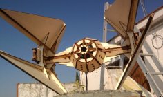 Lazer Kesim Tie Interceptor SVG Dosyası