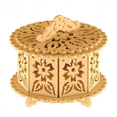 Depolama Sepeti Yuvarlak Shk0006 dxf Dosyası