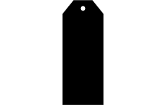 Etiket Yer İşareti dxf Dosyası