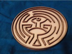 Westworld Labirenti dxf Dosyası