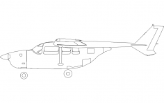 C337 – C337 – Skymaster – Profil dxf Dosyası