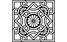 Bizans Ornamenti dxf Dosyası