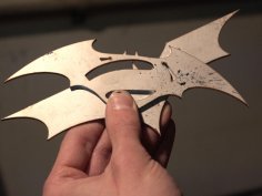 Batarang ve Logo Batman vs Superman dxf Dosyası