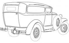 1930 Doğranmış DXF Dosyası