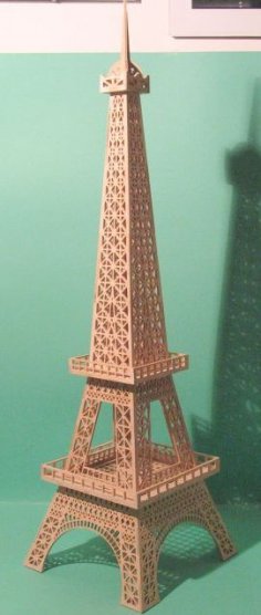 Eyfel Kulesi 3mm dxf Dosyası