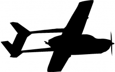 Cessna uçuş izi DXF dosyası